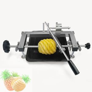 Manual Stainless Steel Pineapple Peeling Machine With Replacement Blade Easy Operation Manual Fruit Peeler High Quality