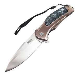 Utomhus EDC Mini Portable Folding Knife Wilderness Survival Emergency Tool Unboxing Foldbara rostfritt stål Knivverktyg 206