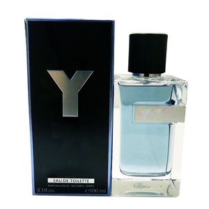Najwyższa jakość 100 ml Man Y Perfumy Tak Wysłane Luarun Fragrance Floral Eau de Toilette Fraiche Długujący męski luksusowy spray perfum yl0429
