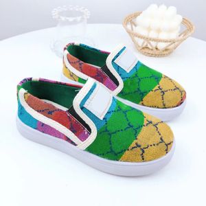 2023 Designer G New Children's Shoes Popular Fashion Children's Casual Shoes Toddler Boys and Girls Youth Comfortable Everyday Versatile Flat Shoes Blue Sizes 26-35
