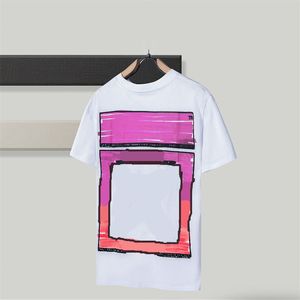 Męskie designerskie koszuli Mężczyzn T-koszulki luksusowa koszulka mody załoga dekoltowa karta drukowana oddychana bawełniana bawełniana damska koszulka koszulka koszulka koszulka azjatyczna rozmiar m-2xl