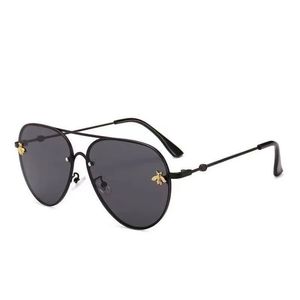 Herren-Designer-Sonnenbrille für Damen, goldene Bienen-Sonnenbrille, Herren-Sonnenbrille, abriebfest, UV-Schutz, europäischer Stil, hochwertige Adumbral-Sonnenbrille