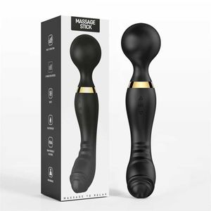 20 Vibrating Double Head Wand Vibrator Sex Toys for Women 50% Cheap Online Sale