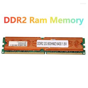 Ram Memory PC2 6400 800Mhz DIMM 240 Pins 1.8V With Cooling Vest For AMD Desktop