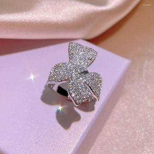 Cluster Rings S925 Серебряное серебряное кольцо с серебряным кольцом женщины, женщины, аниллос де природные 925 ювелирные изделия для обручальных кольцо