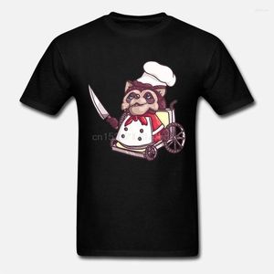 Herr t-skjortor tryckta män skjorta bomull o-hals tshirts överkokt rullstol rullbjörn kock (1) kortärmad kvinnor t-shirt