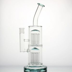 Bong in vetro da 10,5 pollici Narghilè Art Oil Rig Dabs Pipa ad acqua con percolatore ad albero a braccio