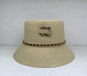 Quality Straw hat female spring and summer everything pearl flat top hat day system large eaves sunshade sunscreen beach hats show face small