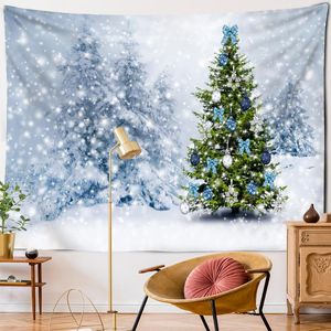 Gobeliny rok świątecznych dekoracji 2023 Tree Tree Tobestry Wiszący hipis estetyczny pokój dekorujący