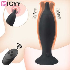 Uzaktan Kumanda Prostat Masaj UNISEX Seks Oyuncakları Kadınlar İçin Erkekler Açılıyor Vibratör Anal Genişletici Dilator% 75 İndirim Outlet Online Satış
