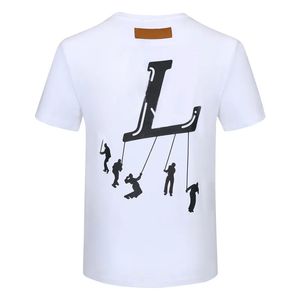 LargeSize size M-6XL Fashion Mens Designers T Shirts Summer T-Shirt Crane Printing letter High Quality Shirt Hip Hop Men Women Short Sleeve Tees LOL