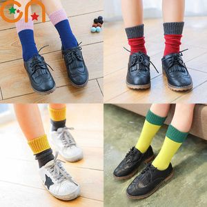 Socken Kinder Jungen Mädchen Baumwolle modische Sportkniestrümpfe für Babys und Kleinkinder 0–10 Neujahrsgeschenk für Kinder G220524