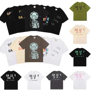 T-Shirts für Herren, Galleryes Depts, Designer-Sommer-Galary-Shirt, Alphabet-gedruckter Stern, gleicher Rundhals-Kurzarm-T-Shirt für Männer und Frauen