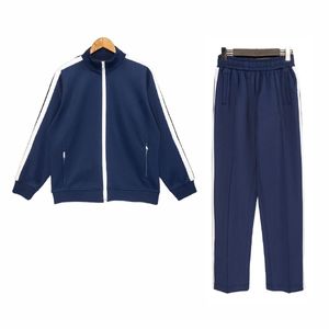 Tracce da uomo per le tracce sportive giacche da uomo e pantaloni casual abiti casual color scelta a strisce Trend High Street Wild Joggers JacketStop Qing