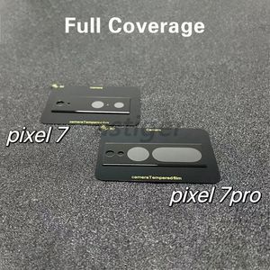 Full täckning 3D Camera Lens Glass för Google Pixel 8 7 7A 6A 6 Pro Camera Protective Glass 9h Screen Protector