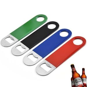 Simple Kitchen Tools Beer Wine Opener Stainless Steel Brief Sheet Beverage Bottle Openers Kitchens Gadget Wholesale