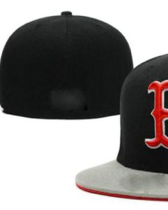 2023 Męski bostoński baseball dopasowany czapki NY La Sox B Letter Gorras dla mężczyzn Kobiety moda Hip Hop Bone Hat Summer Sun Sports Rozmiar Casquette Snapback A1