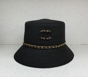 Cappello di paglia per tutta la partita Femmina Primavera ed Estate tutto per Pearl Flat Top Hat Day System Large Eaves Sun Shade Sunlen Beach Hats Show Face Face Small Small