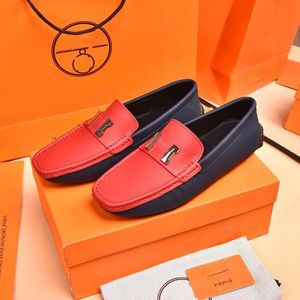 Modische, luxuriöse Herren-Formelle Business-Designer-Loafer-Schuhe, Low-Top-Herren-Kleiderschuhe, Herren-Casual-Leder-Hochzeitsparty-Loafer-Bootsschuhe, Größe 38-46