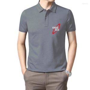 Męski Polos Cotton O-Neck T-shirt Red Krasno T Shirt Kryton Smeg Head Smeee Hee