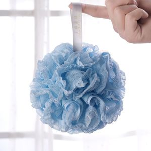 Lace Soft Edge Scrubber Large Non-scattering Exfoliating Massage Body Brush Bath Ball Flower Cute Girl Clean Bath Bubbler Bathroom Artifact Bola De Bano Exfoliante