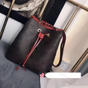 Designer design high quality women's new classic old drawstring sling bag one shoulder bag in two colors