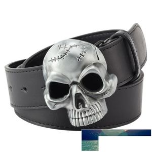 Outros acessórios de moda Metal Buckle Man Skl Belt Factory Price Project Quality Qualidade mais recente status original Drop del Dhgarden dhufn