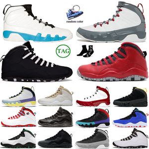 Jumpman Basketball Buty 9s 10s Męskie trenerzy stal Grey 10 Westbrook Class of University University Blue Gold Gym Red Racer Blue 9 Retros Bieganie Trenerów na zewnątrz