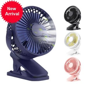 Nya bärbara minihandklippfläktar USB -laddning Tyst skrivbord Electric Fan Högkvalitativ student sovsal små kylventilador fans