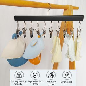 Hangers Hat Hanger Stainless Steel Anti-rust Organizer Non-slip Stable Rack Strong Clamping Force Holder