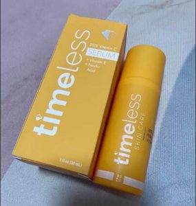 Serum Timeless 30 ml 20 % VITAMIN C E Ferulasäure Serum Haut Feuchtigkeitsspendende Hautpflege Gesichtslotion Essenz 1fl.oz Make-up Kostenlos Schneller Versand