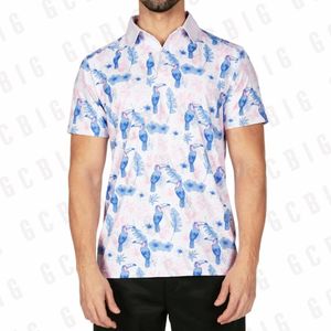 Açık T-Shirts Giyim Erkekler Performans Golf Polo Gömlek Özel Kıyafetler Yaz Kısa Kollu Spor Yakel Günlük Tshirt UV Kriket Jersey 230523