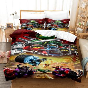 Bedding sets Ninjagoes bedding single double bed full size bedding Aldalt children's bedding 3D printing anime bedding 230524