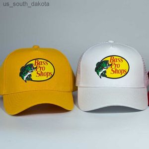 Ball Caps Serin Bas Pro Mağazaları Baskı Yaz Beyzbol Kapağı Açık Hava Spor Seyahat UNISEX DAD HAT Erkek Kız Sun Visor Snapback Hats L230523