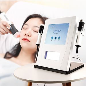 3 in 1 cura professionale della pelle all'ossigeno Aqua Peel esfoliante RF macchina per la bellezza del viso a bolle di ossigeno ad ultrasuoni