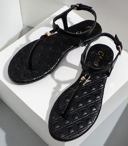 Flip Flops Fashion Ofen Wear Вышитые пляжные пляжные пляжные пляжные носки плоские сандалии Женщины