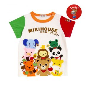 New Summer Style Children Students Good Friends Zoo Cotton Short Sleeve T-shirt