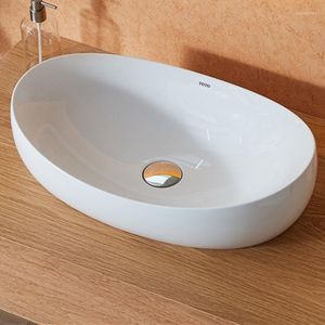 Bathroom Sink Faucets Table Basin Table-Type Washbasin Ceramic Artistic Wash Household Inter-Platform