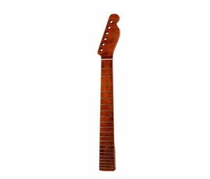 Guitar Tiger Flame Maple Neck 21 FRET Substituição para Fender TeleCaster P76430629