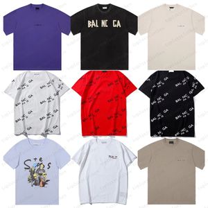 Designers Plus Men's T-shirts & Polos Round Neck Embroidered and Printed Polar Style Summer Wear with Street Pure Cotton