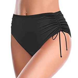 Women's Bikini 2023 Trending Swimsuit Bottom Swimwear Adjustab Side Tie Swimming Trunks Fa Beachwear Swimbottom P230525
