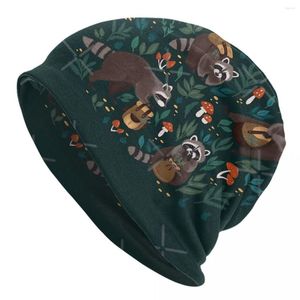 Berets Raccoons Green Men's Caps Hat For Men Hats Winter Women's Turban The Sun