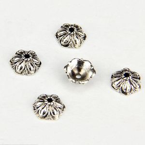 Distanser Epacket DHS Tibetan Metal Hexagonal Spacing Petal Beads GSDWZ074 Sier Spacer Drop Delivery Smyckesfyndkomponenter DHBVQ