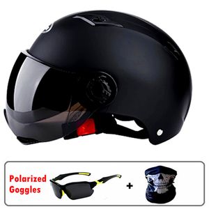 Caschi da ciclismo Casco bici da strada Uomo Donna Bicicletta Occhiali protettivi Cascos MTB Ciclismo Matte Mountain Modellato integralmente 230525