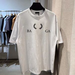 Tshirt Balencaigaly Graphic Balencigaly Pair Long Give 2B Designer Sockletter Mens Tops Women A Clothes T of Shirts Sleeve Paristwo Printing