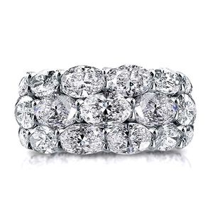 Bandringe Huitan Wunderschöne Versprechensringe Ewigkeit Hochzeit Zubehör für Frauen Voller Kristall Zirkonia Hochwertiger Modeschmuck AA230524