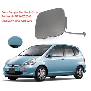 Front Bumper Tow Hook Cover Hauling Eye Cap For HONDA FIT JAZZ 2005 2006 2007 2008 GD1 GD3 OEM 71104SAA900 Unpainted