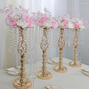 Украшение вечеринки 4pcs цветы Ball Arangement Bouquet 18 Heads Roses для свадебной центральной части нашего магазина.