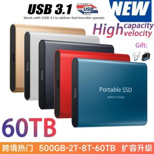 23 Years New Mobile Solid State Drive Mini SDD Capacity 8TB 4TB 2TB 1TB Metal Foreign Trade Cross border Wholesale