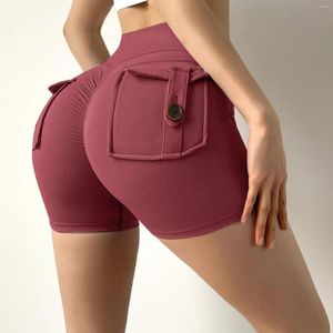 Shorts femininos feminino moda calça sólida calça calças esportes de cintura alta esbelta trabalham 3 peças para ioga